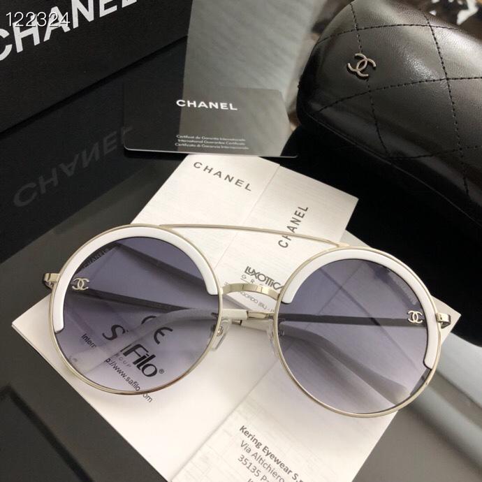 CHANEL香奈兒 19年開春新款 CH4688 潮流款 圓框太陽鏡 高品質 網紅潮款墨鏡  lly1069